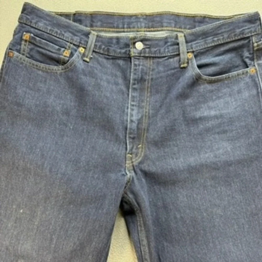 Levi's Jeans Mens 40x30 Dark Wash 550‎ Relaxed Fit Tapered Leg Denim